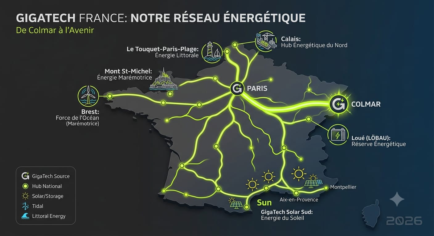 GigaTech France – Notre Réseau Énergétique